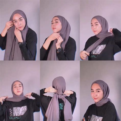 Ala Selebgram Tutorial Hijab Pashmina Simple Dan Mudah