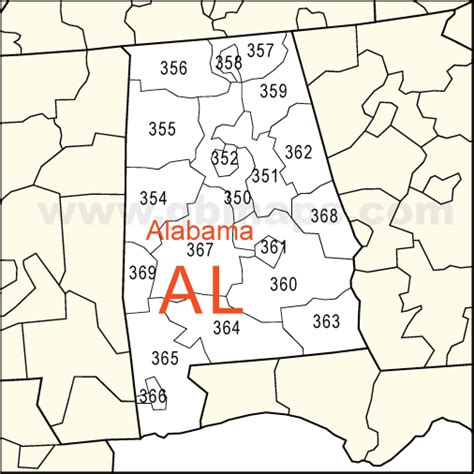 29 Zip Code Map Alabama Online Map Around The World