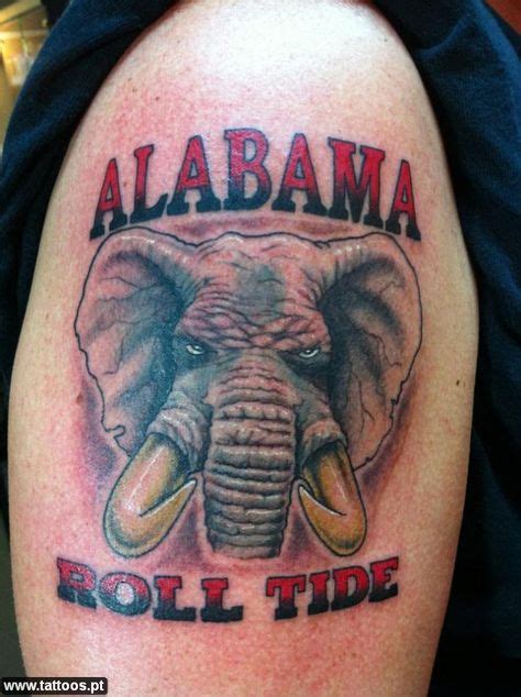 Alabama Crimson Tide Tattoos