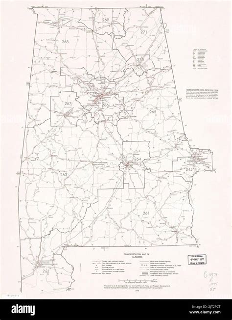 Alabama Maps Transportation