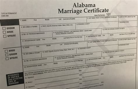 How to Obtain Your Alabama Marriage Certificate: A Step-by-Step Guide