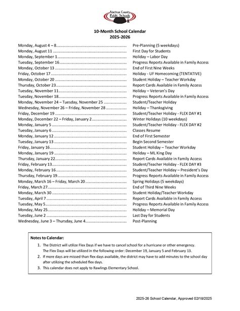 Alachua Library Activities Calendar for English Language Learners