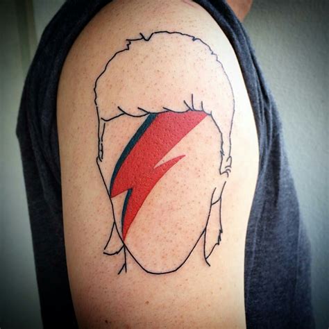 Aladdin Sane Tattoo David bowie tattoo, Bowie tattoo