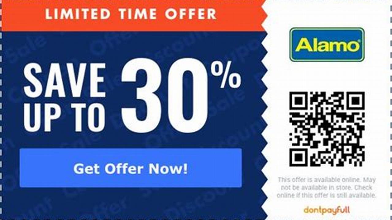 Alamo Discount Code 2024