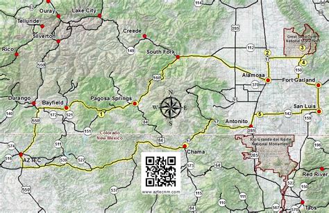 Alamosa County free map, free blank map, free outline map, free base