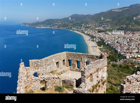 Alanya Castle View from Paraglide