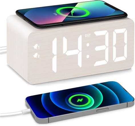 Wake Up Energized: A Smart Alarm Clock That Charges Your Phone for a Productive Day Ahead