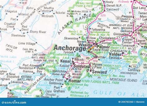 Anchorage Alaska Area Map HighRes Vector Graphic Getty Images