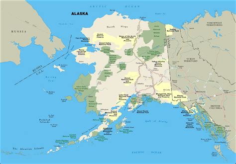 Alaska State Parks Map 18x24 Poster Best Maps Ever