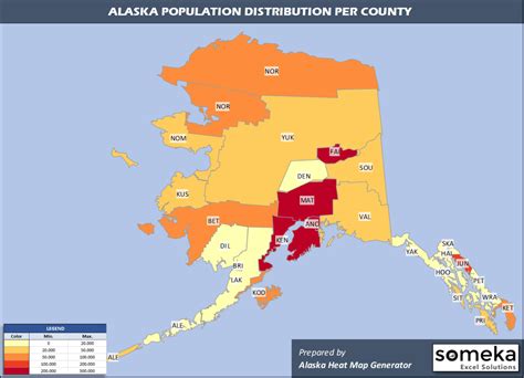 27 Population Map Of Alaska Maps Online For You