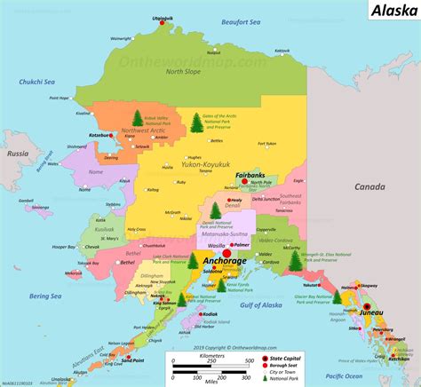 Alaska Map Fotolip