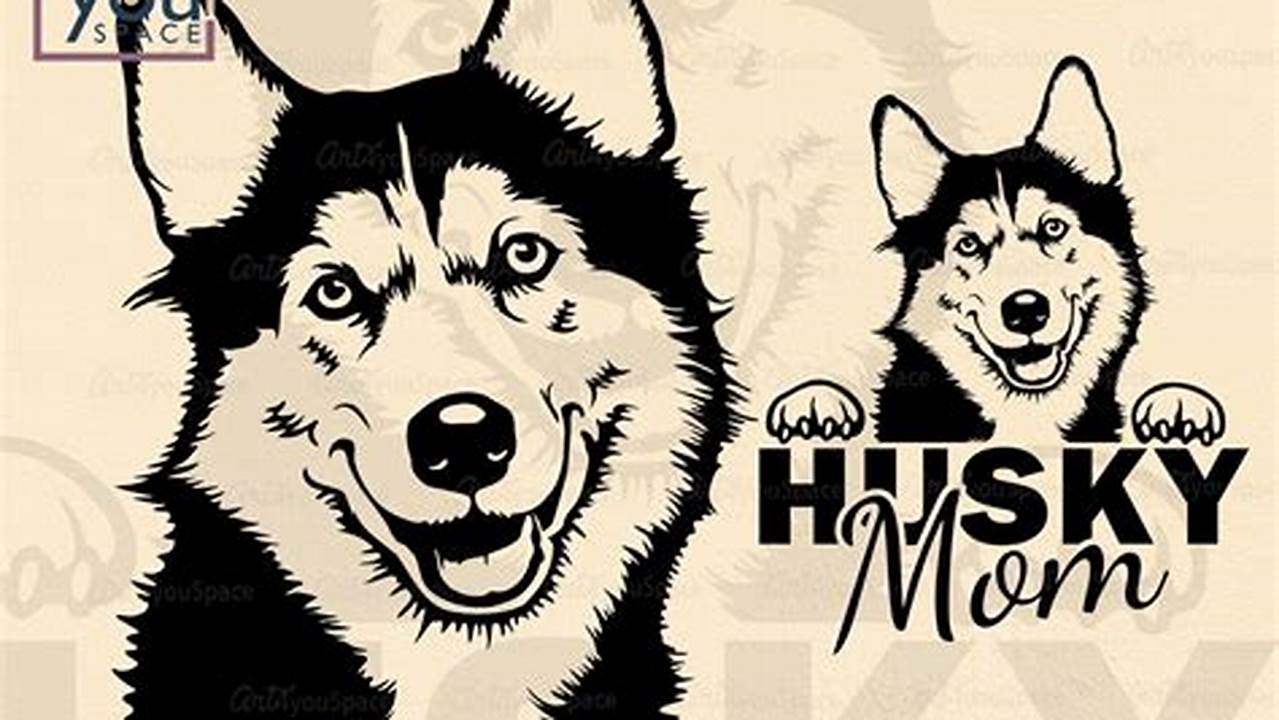 Alaskan Husky, Free SVG Cut Files