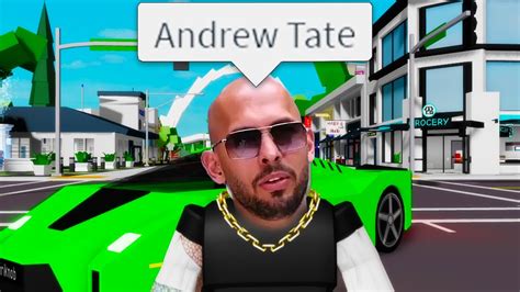 AlaskanReality on Twitter: \"What Is Andrew Tate Doing On Roblox 