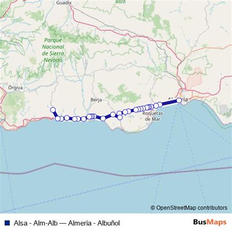 Alb Bus Route