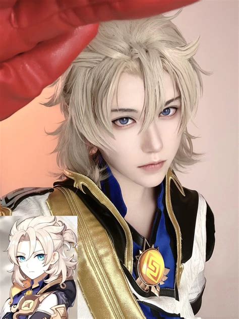 Albedo Cosplay Genshin