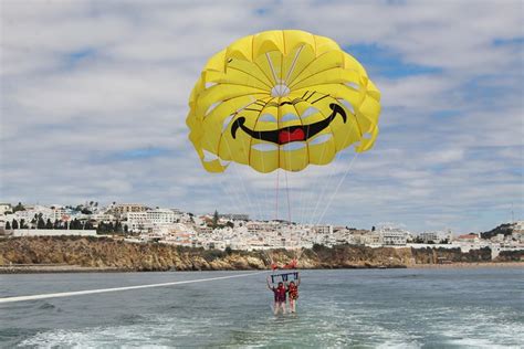 Albufeira Coastline Parasailing