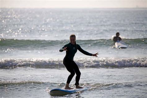 Albufeira surf school beach