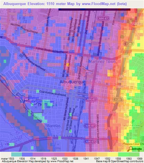 Albuquerque East topographic map, NM USGS Topo Quad 35106a5