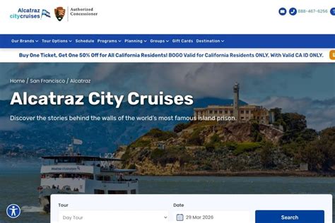 Alcatraz Tickets Booking