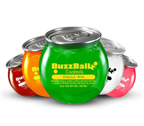 Alcohol Content of Buzzballz
