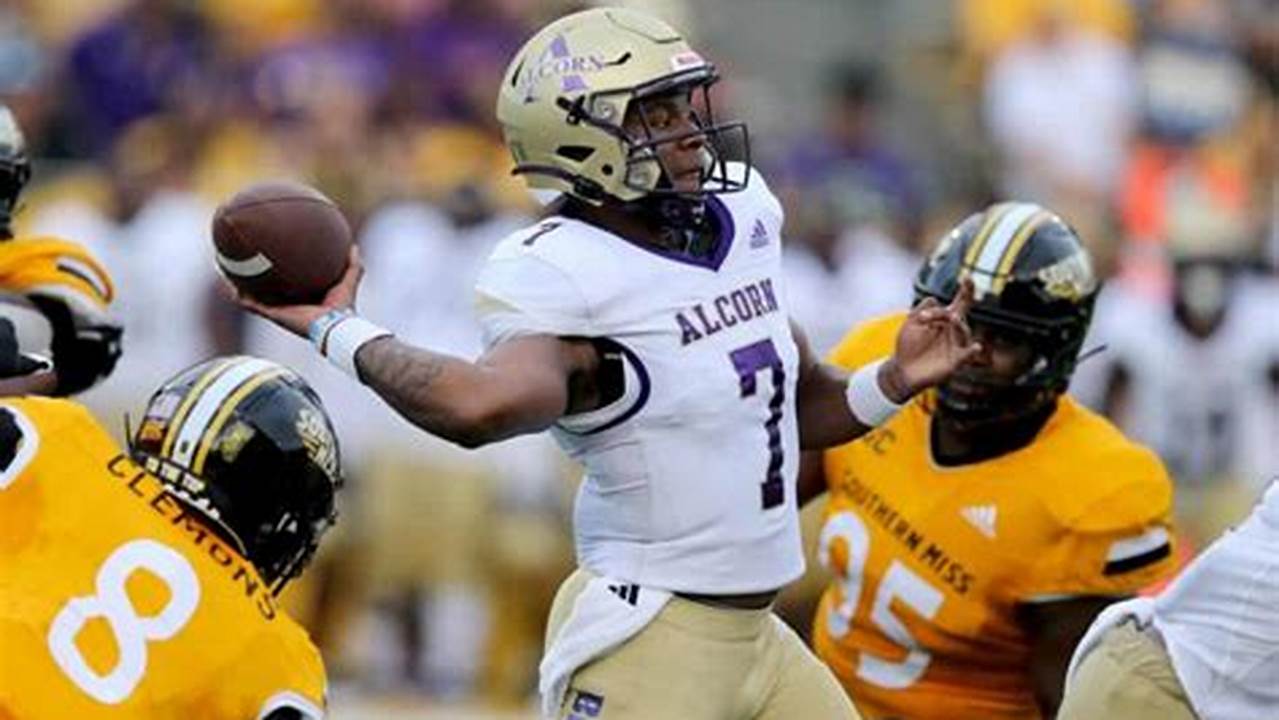 Alcorn State Football Commits 2024 Schedule
