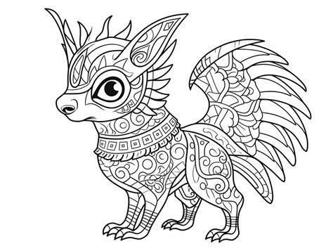 Alebrijes Coloring Pages