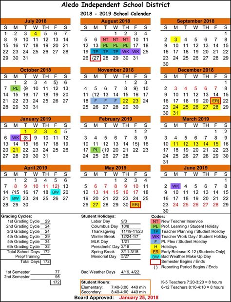 Aledo Isd Calendar