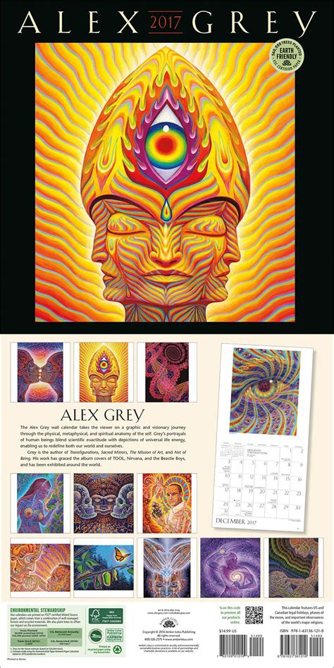 Alex Grey Calendar