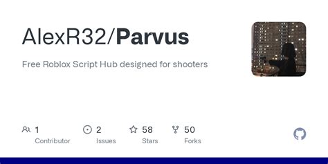 AlexR32/Parvus: Free Roblox Script Hub designed for  - GitHub