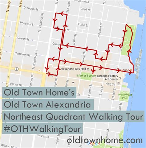 Alexandria Walking Tour Map