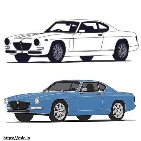 Alfa Romeo Giulia Coloring Book