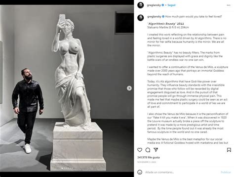 Unveiling the Enchanting Algorithmic Beauty: Discovering the Magnificence of the AI Sculpture