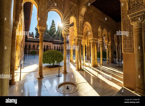 Alhambra Interior Courtyard