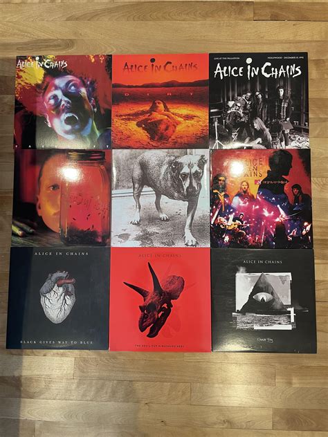 Alice In Chains Vinyl Albums Chart