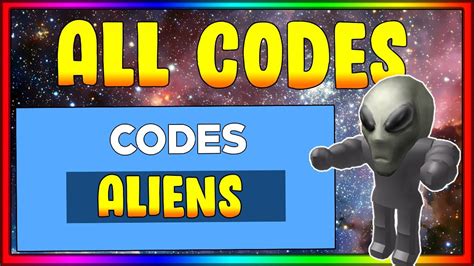 Alien Simulator Codes - Roblox - June 2023 -