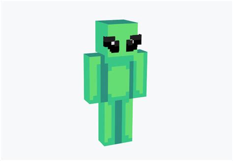 Transform Your Minecraft World into an Intergalactic Adventure with the Incredible Alien Skin