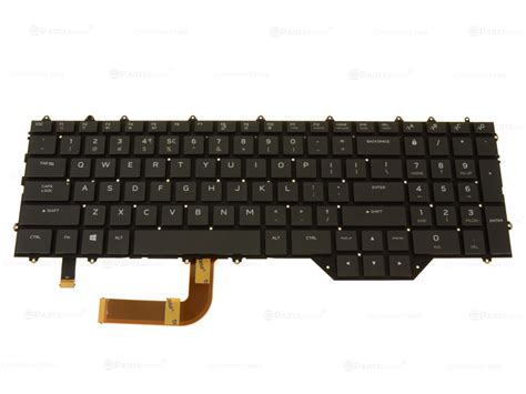Alienware m17 R4 keyboard and touchpad