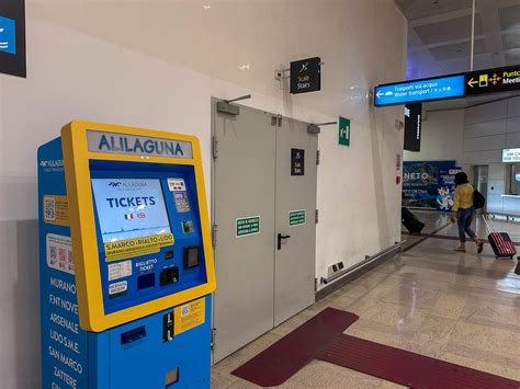 Alilaguna ticket machine