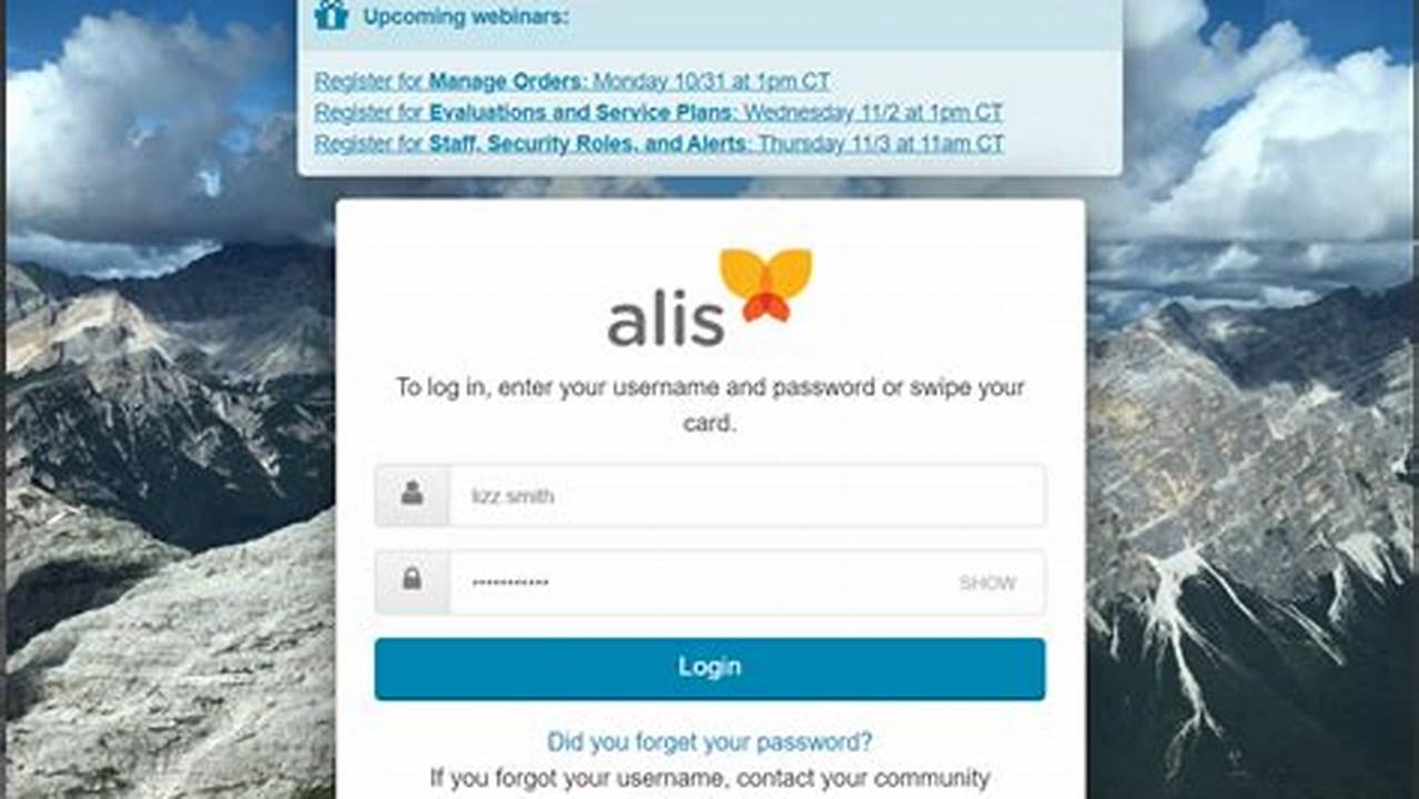 Alis Conference 2025 Login