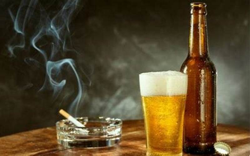 Alkohol Dan Rokok Menurunkan Hormon Pria