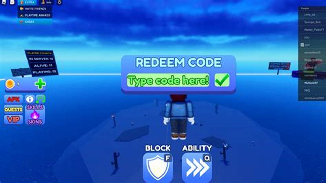 All Blade Ball Codes 2025