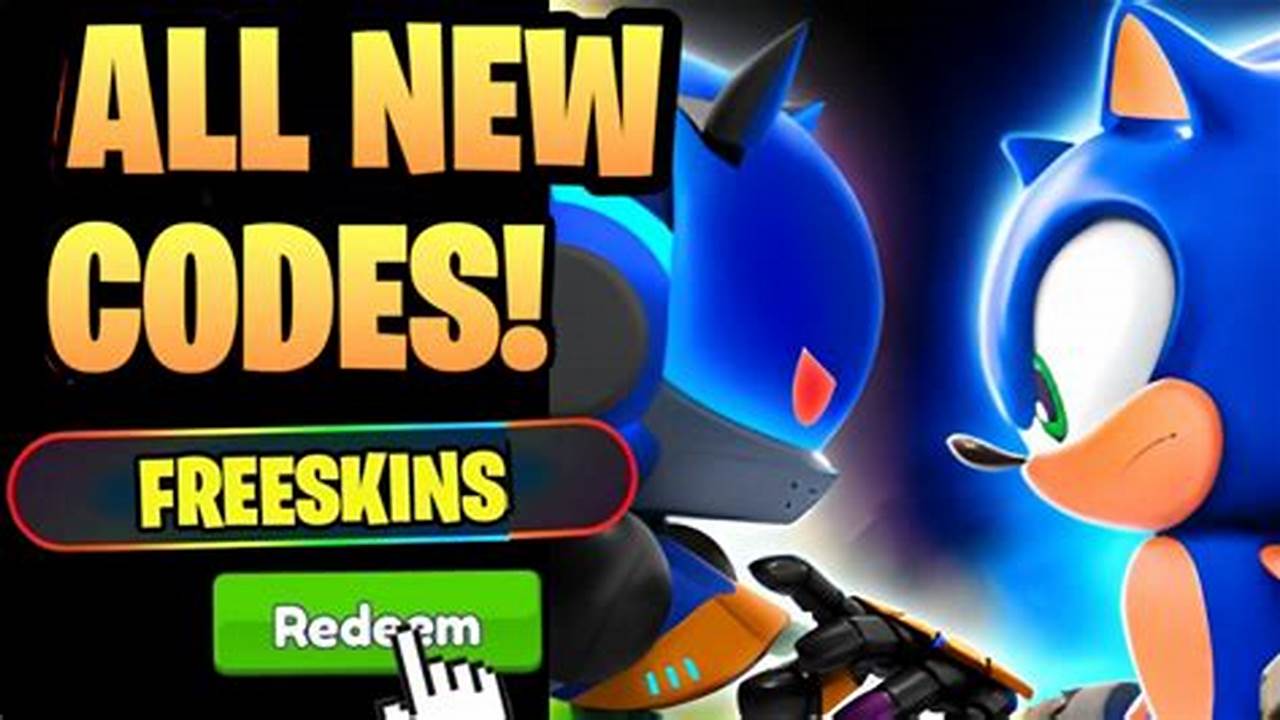 All Codes In Sonic Speed Simulator 2024