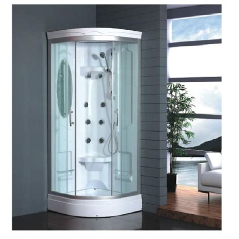 Shower pod all in one enclosure with jets, mixer, diverter, head, tray, cubicle eBay