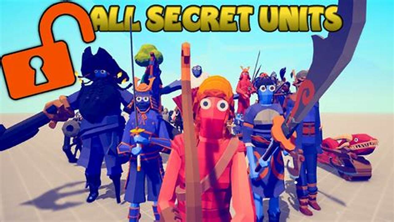 All Secret Units In Tabs 2025