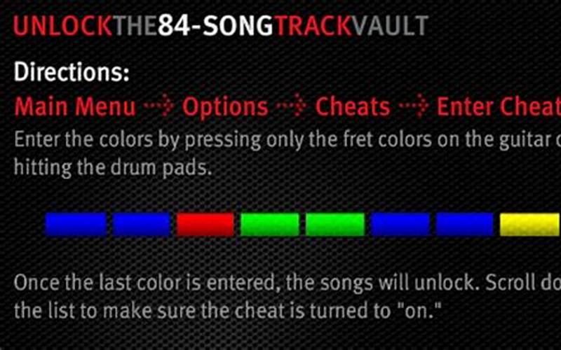 All Songs Cheat