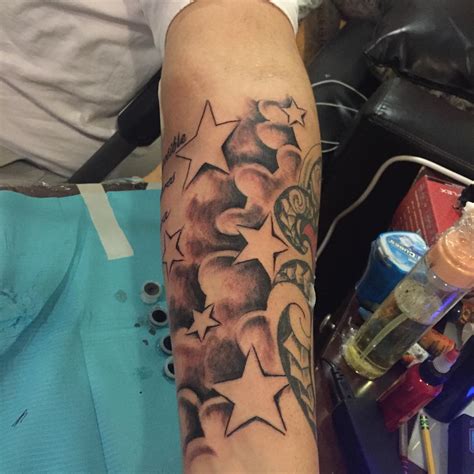 Anchor Mom tattoo by Ryan Brown All Star Tattoo Star