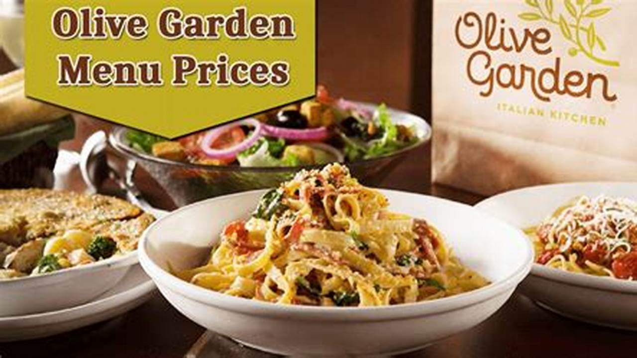 All You Can Eat Olive Garden 2024