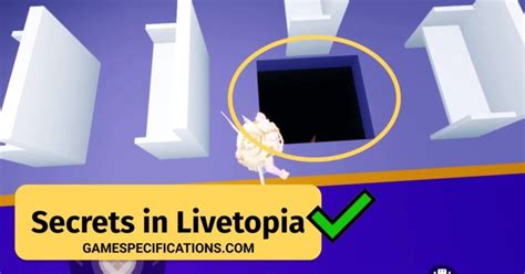All 5 Secrets In Livetopia Roblox Revealed - Game Specifications