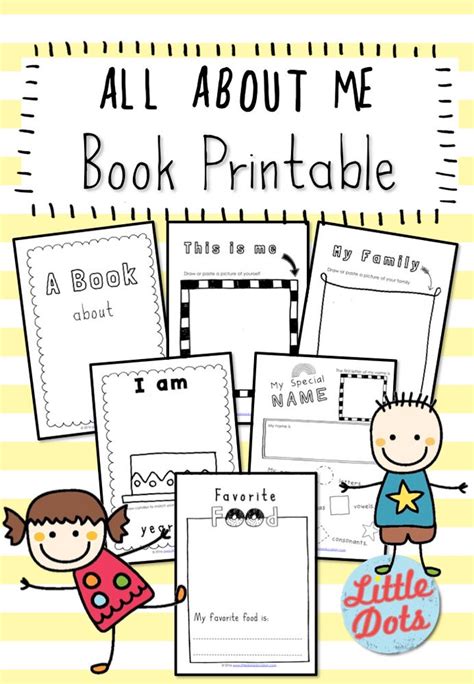 All About Me Book  Free Printable