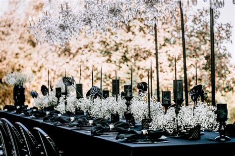 Unveiling the Ultimate Trend: Embrace Elegance with an All-Black Wedding